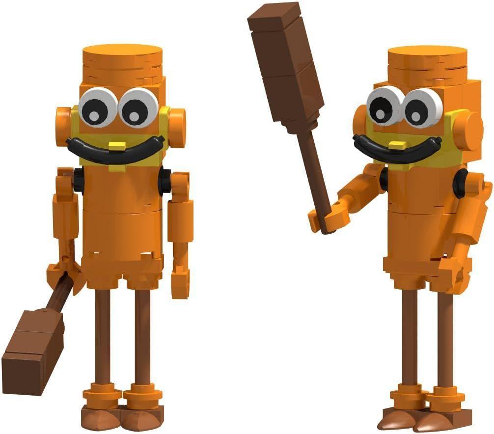 Bloques De Construccion Brainrot Tralalero 8 Figura 608pc-5