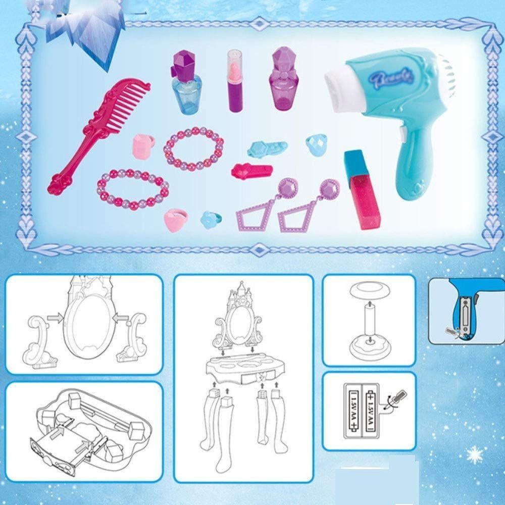 Tocador Infantil Para Ninas Musical Accesorios Y Maquillaje-2