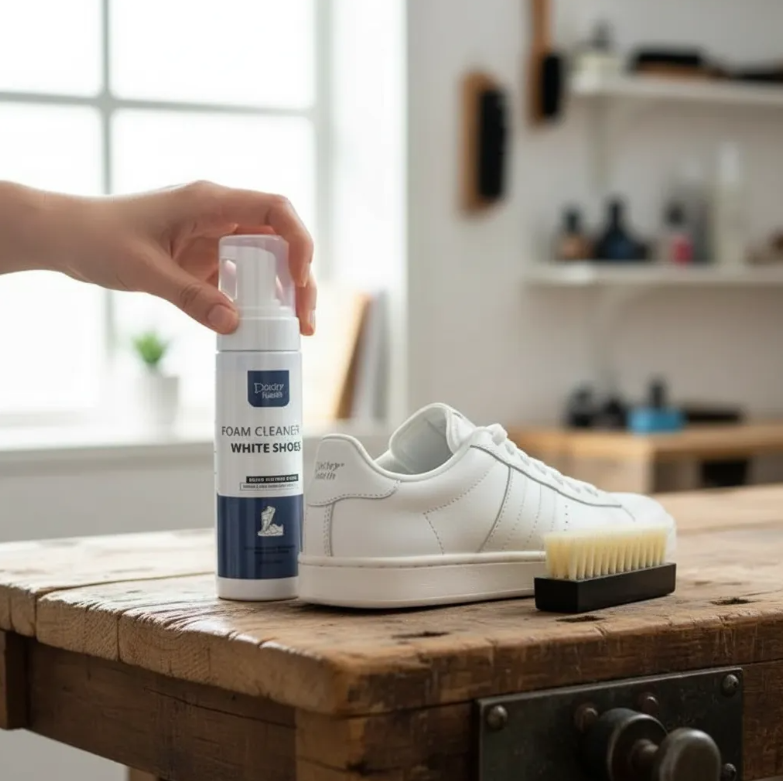 Kit De Limpieza Zapatillas Blanca Espuma Blanqueadora-2
