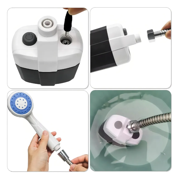 Ducha Regadera Portatil Para Exteriores Camping Aire Libre-2