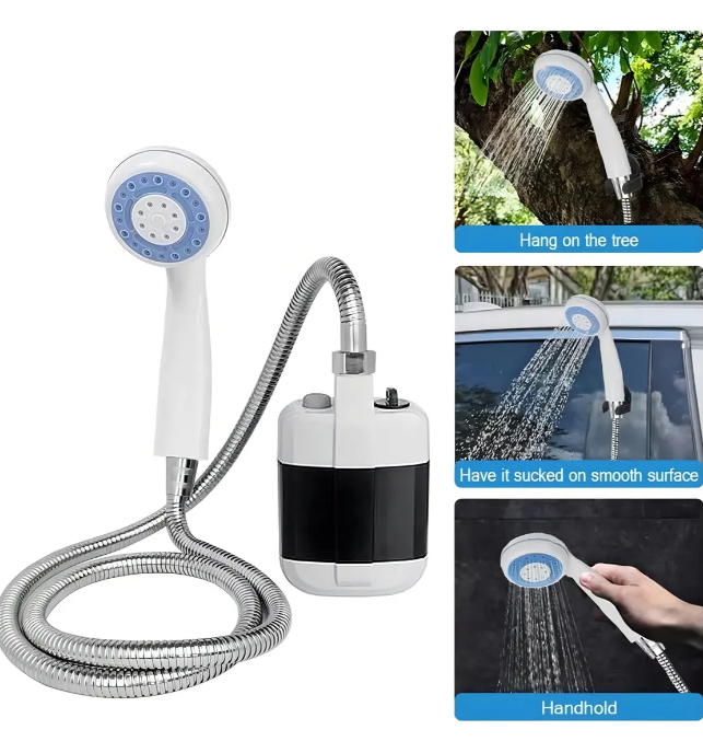 Ducha Regadera Portatil Para Exteriores Camping Aire Libre-3