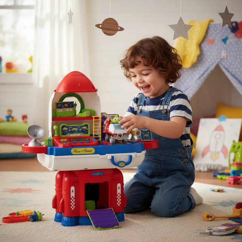 Cohete Estelar Toy Story Maleta De Juego Estacion De Cohete-4