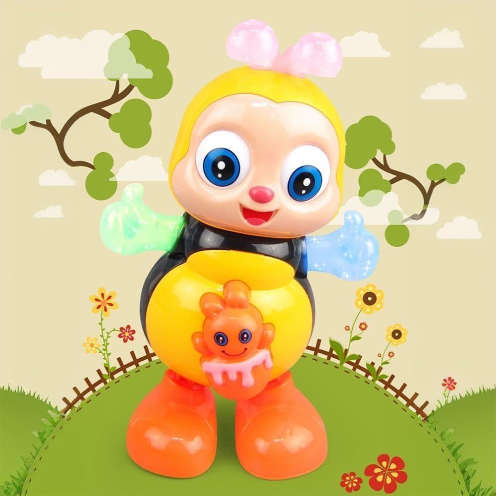 Abejita Chiquitita Juguetes Para Bebes Sensorial Musical Con Luces-2