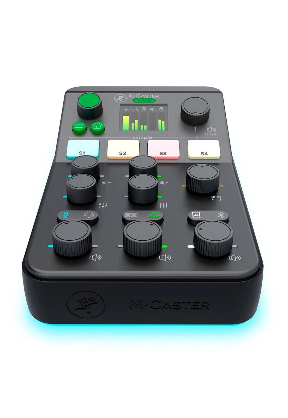Mixer Mackie Compacta Usb para Podcast M Caster Studio Live MCASTERSTUDIO-3