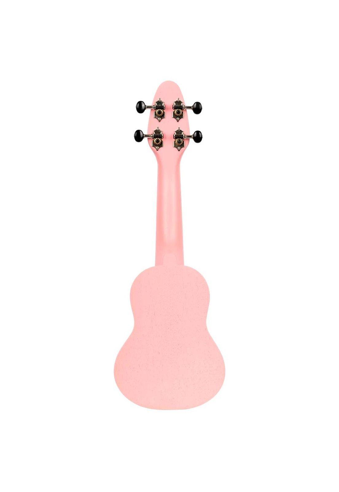 Ukelele Sopranino Keiki By Ortega Diseño Tortuga (Rosado) K1-PNK-3