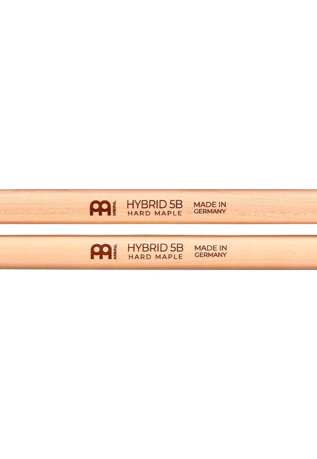 Baquetas Meinl Stick & Brush 5B Hybrid (Maple) (Punta Madera) SB138-2