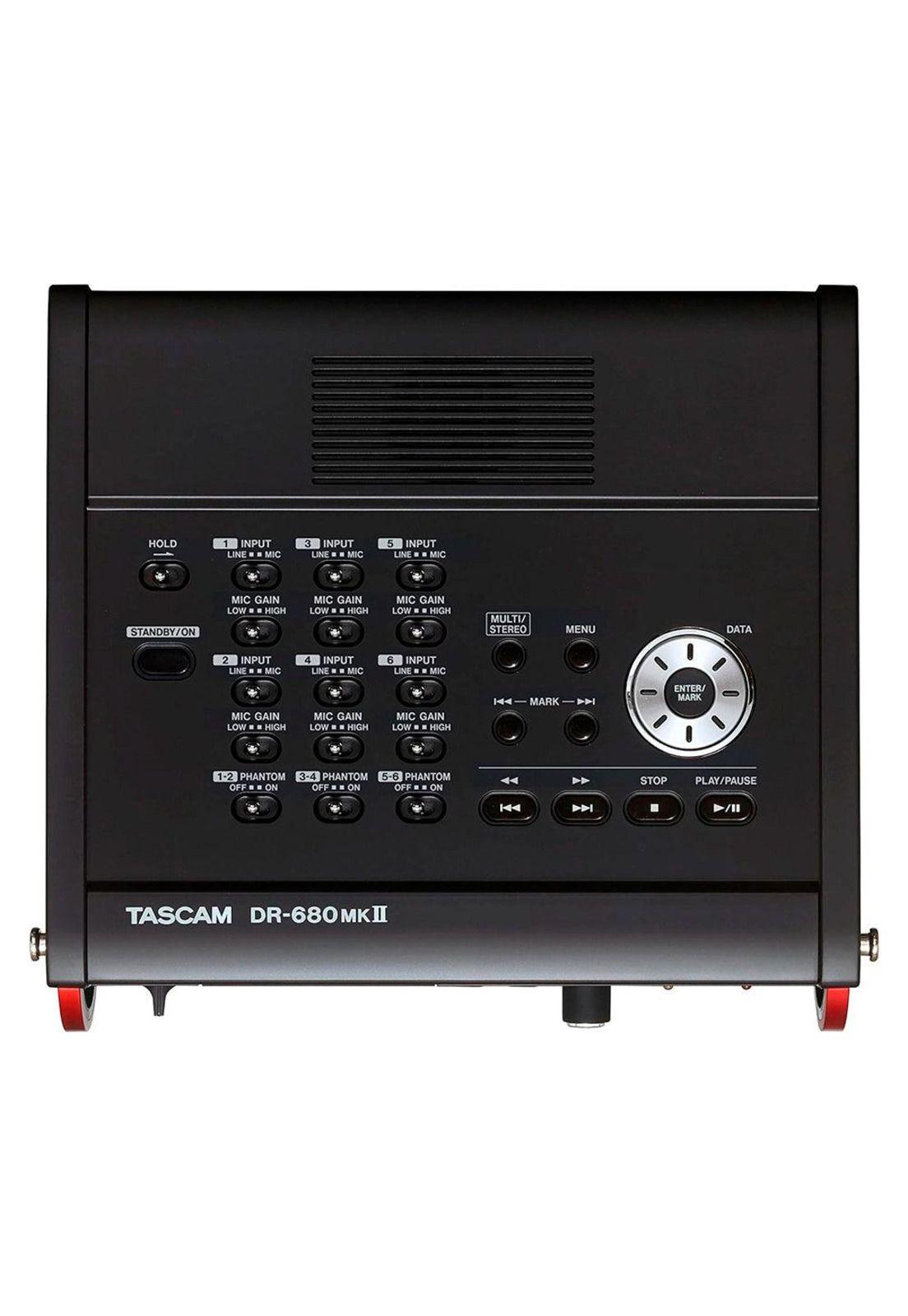 Grabador Audio Digital Tascam Portatil Multipista 24Bit/192Khz 8 Canales (In:4Xlr) DR-680MK2-6