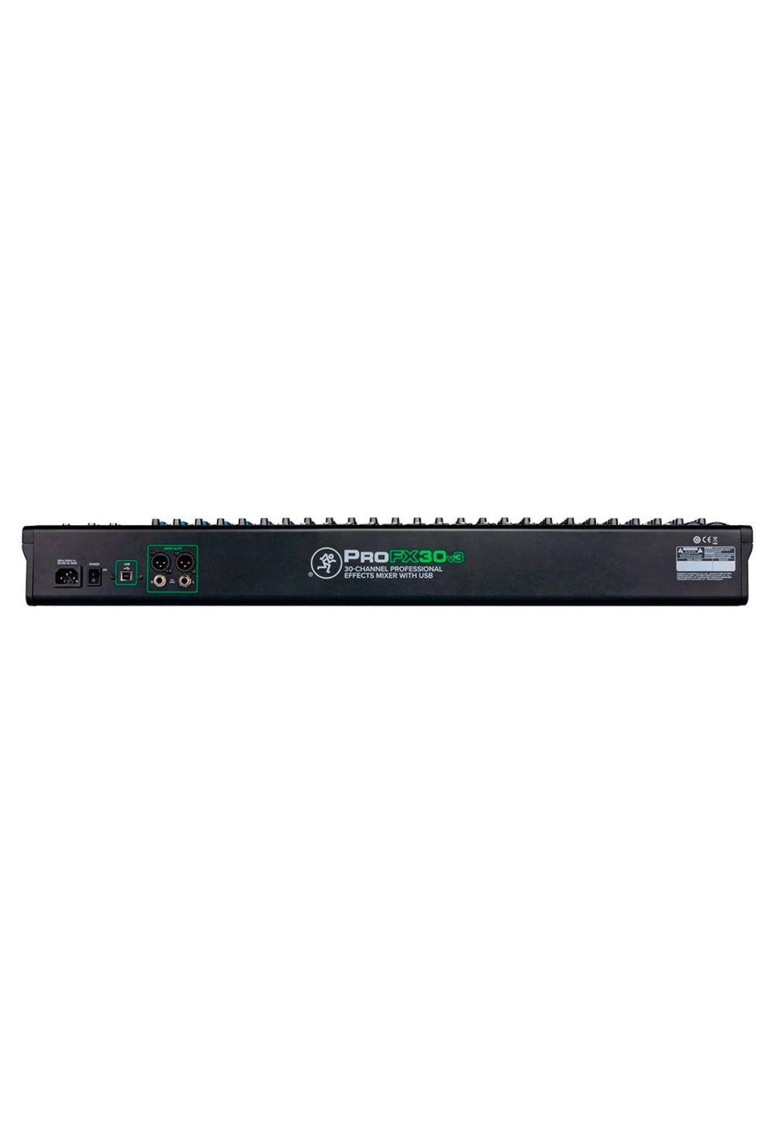 Mixer Mackie Analogico 30 Canales Usb C/Fx PROFX30V3-4