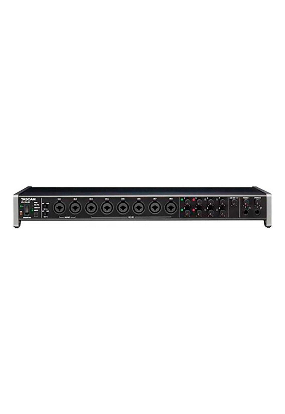 Interfaz de Audio Tascam Usb 24Bit/192Khz 20 Canales (In:8Xlr/Trs+2Ts+Midi, Out:10Trs+Midi) US-20X20-2