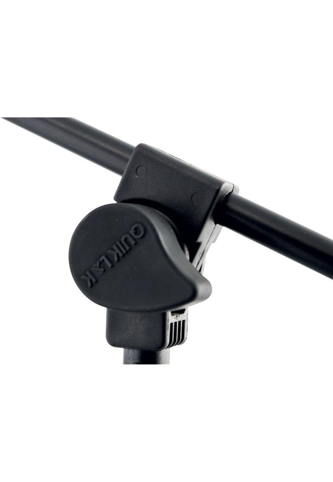 Atril Para Micrófono (Tripode) C/Boom Fijo Color:Negro A302 Bk Quik Lok-2