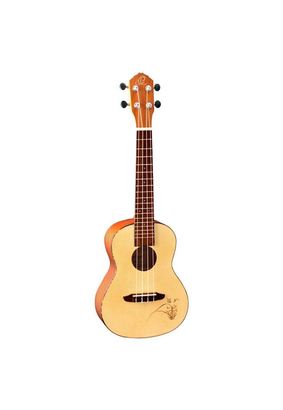 Ukelele Concierto Ortega Bonfire Series Natural RU5-0