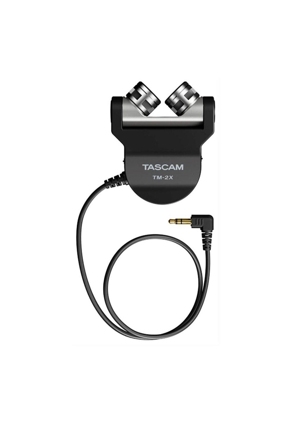 Microfono Stereo Tascam Para Camaras Condensador En Configuracion XY TM-2X-4