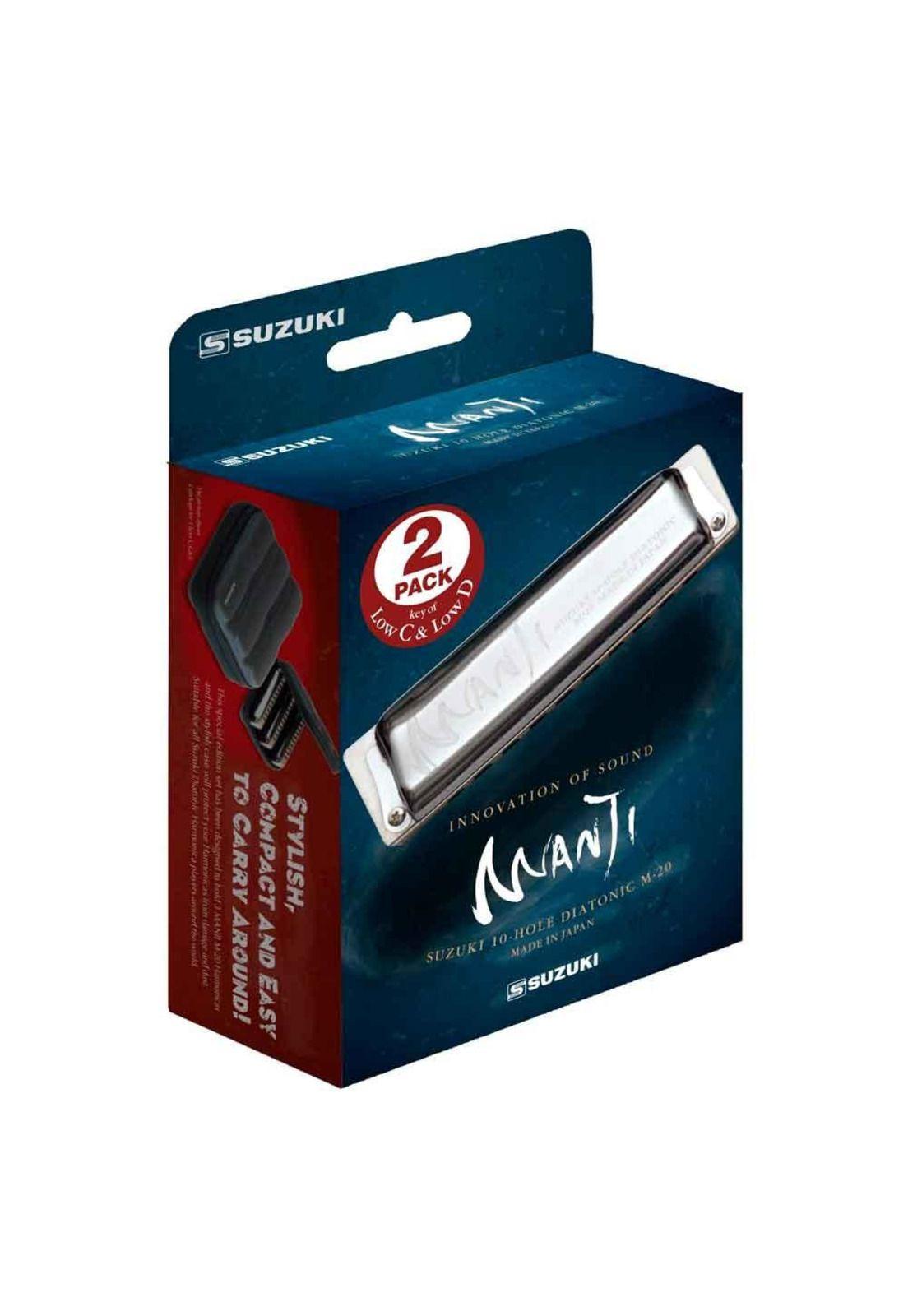 Armónicas Suzuki Manji (Set De 2U) Low M20L-2SET-0