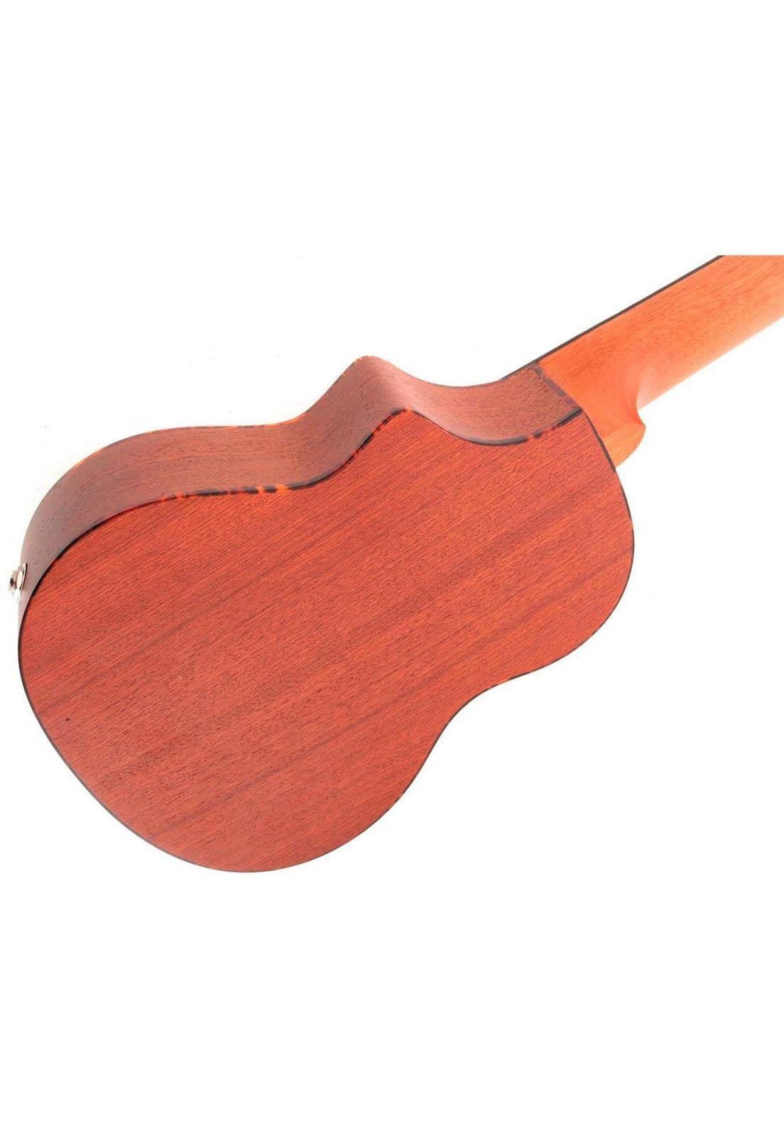 Ukelele Soprano Ortega E/A Bonfire Series Natural (Cutaway) RU5CE-SO-2