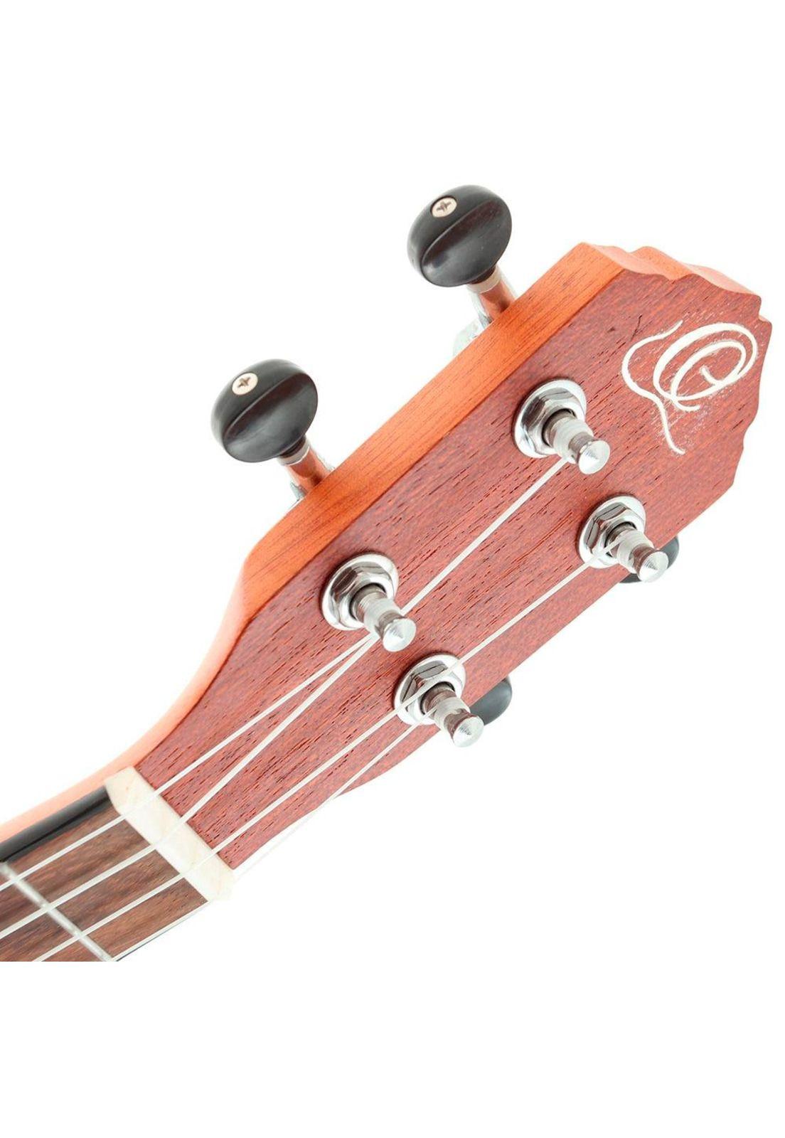 Ukelele Soprano Ortega E/A Bonfire Series Natural (Cutaway) RU5CE-SO-4