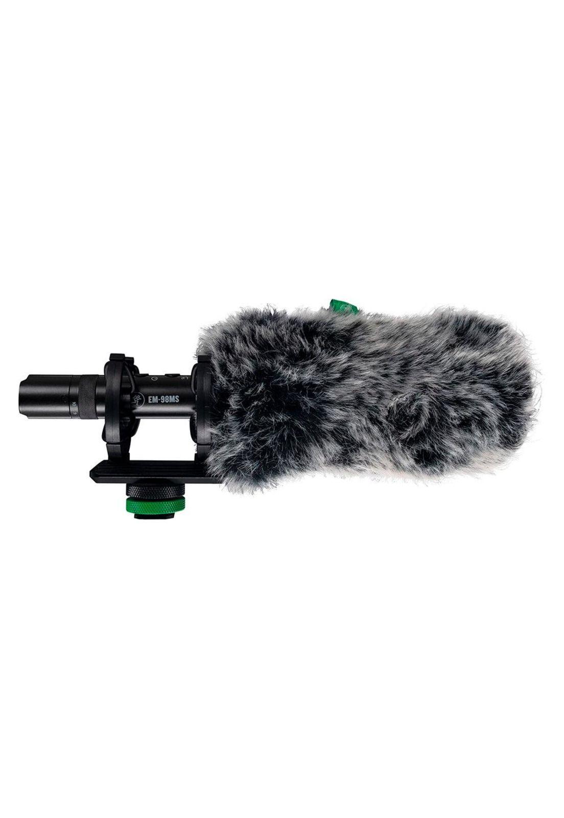 Microfono Condesador Mackie Shotgun P/Camaras Dslr EM-98MS-2