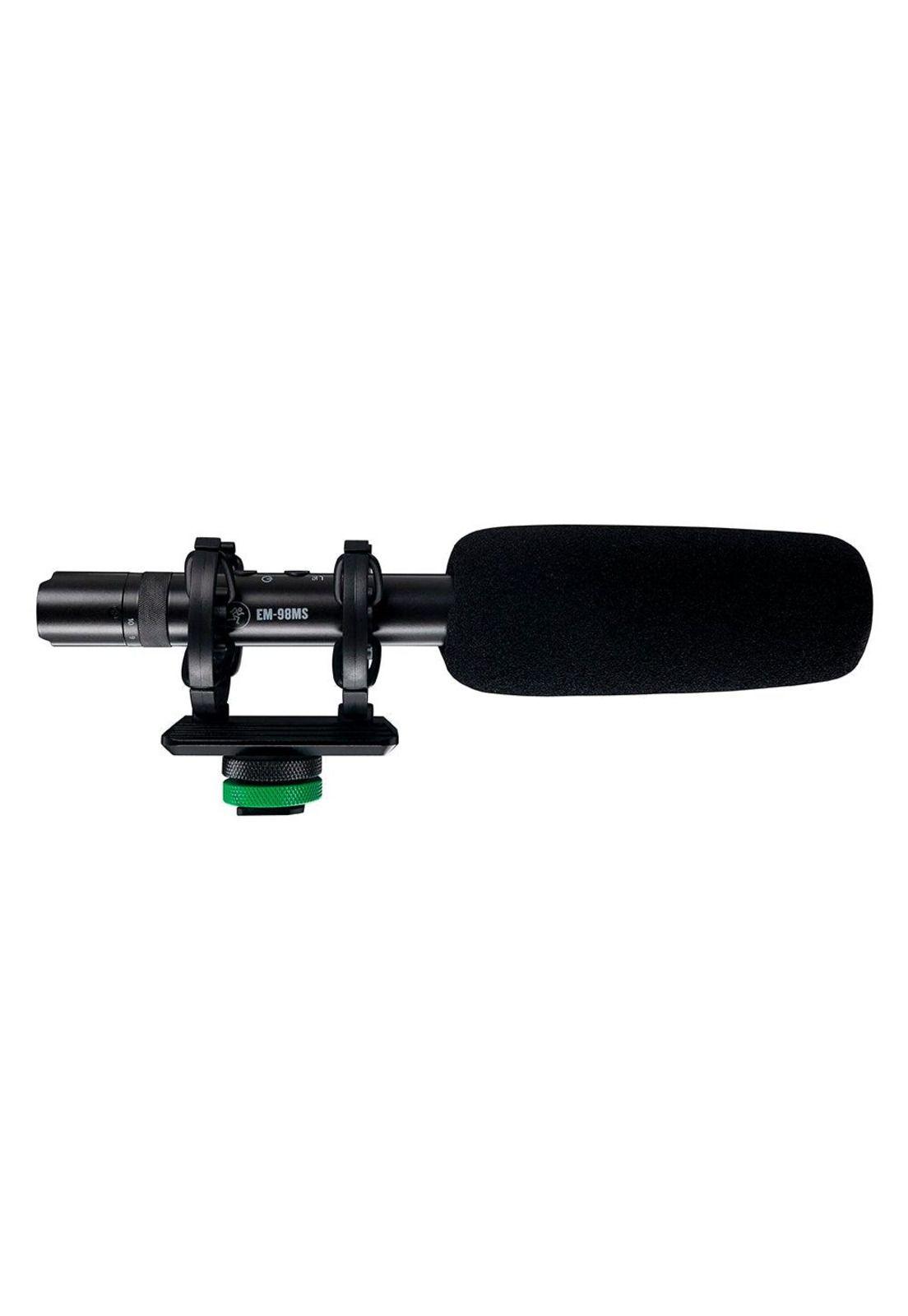 Microfono Condesador Mackie Shotgun P/Camaras Dslr EM-98MS-3