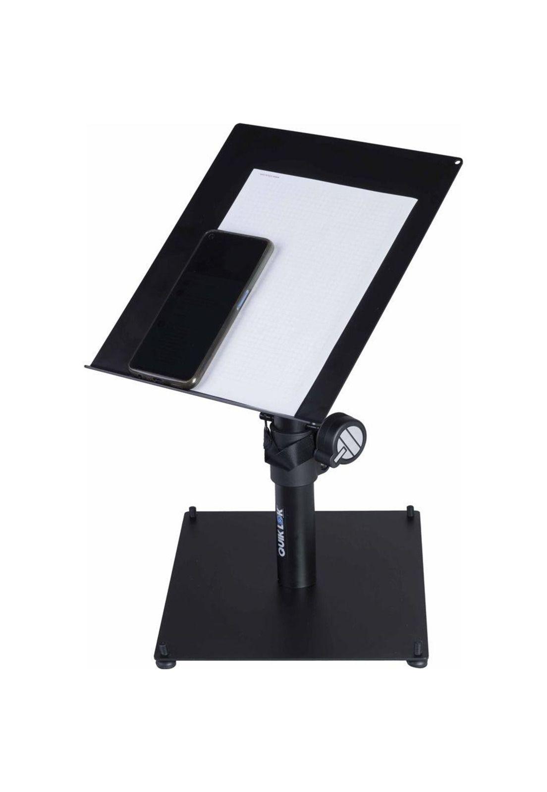 Soporte Para Monitor/Tablet Sobre Mesa (C/Base Cuadrada) Mst001 Quik Lok-2