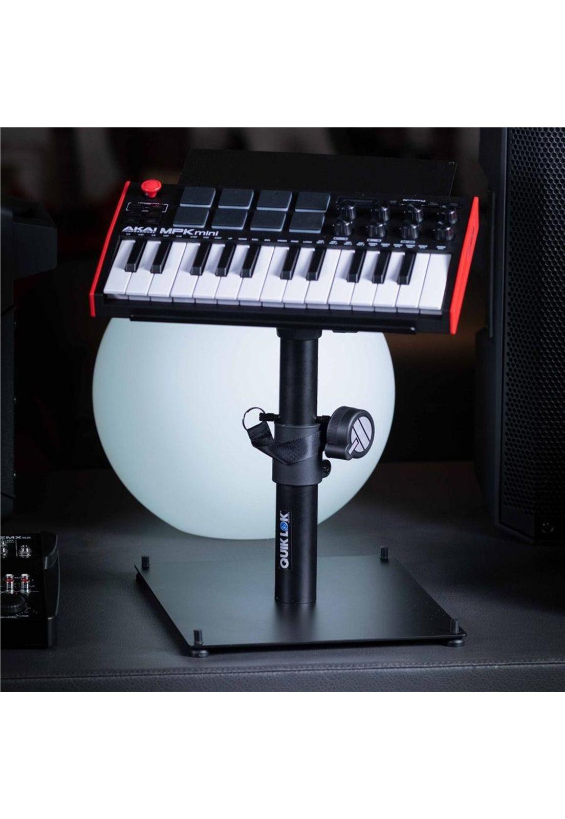 Soporte Para Monitor/Tablet Sobre Mesa (C/Base Cuadrada) Mst001 Quik Lok-9