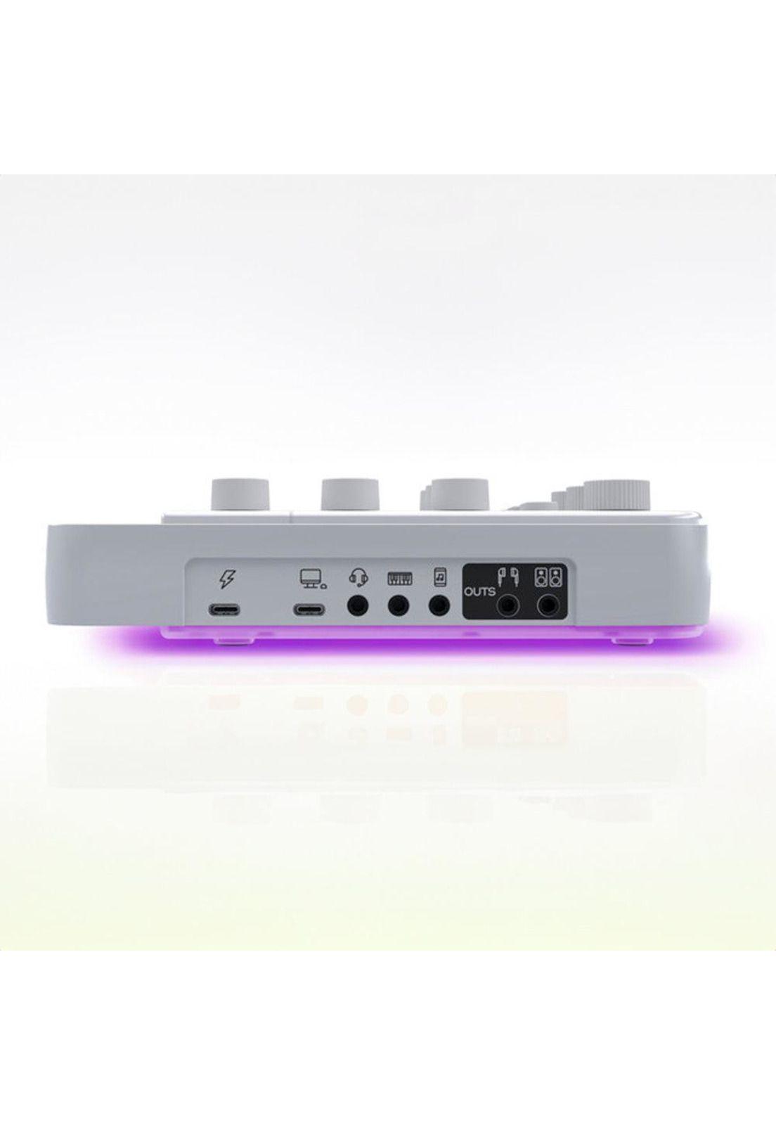 Mixer Mackie Compacta Usb para Podcast M Caster Live White M Caster Live (White)-2