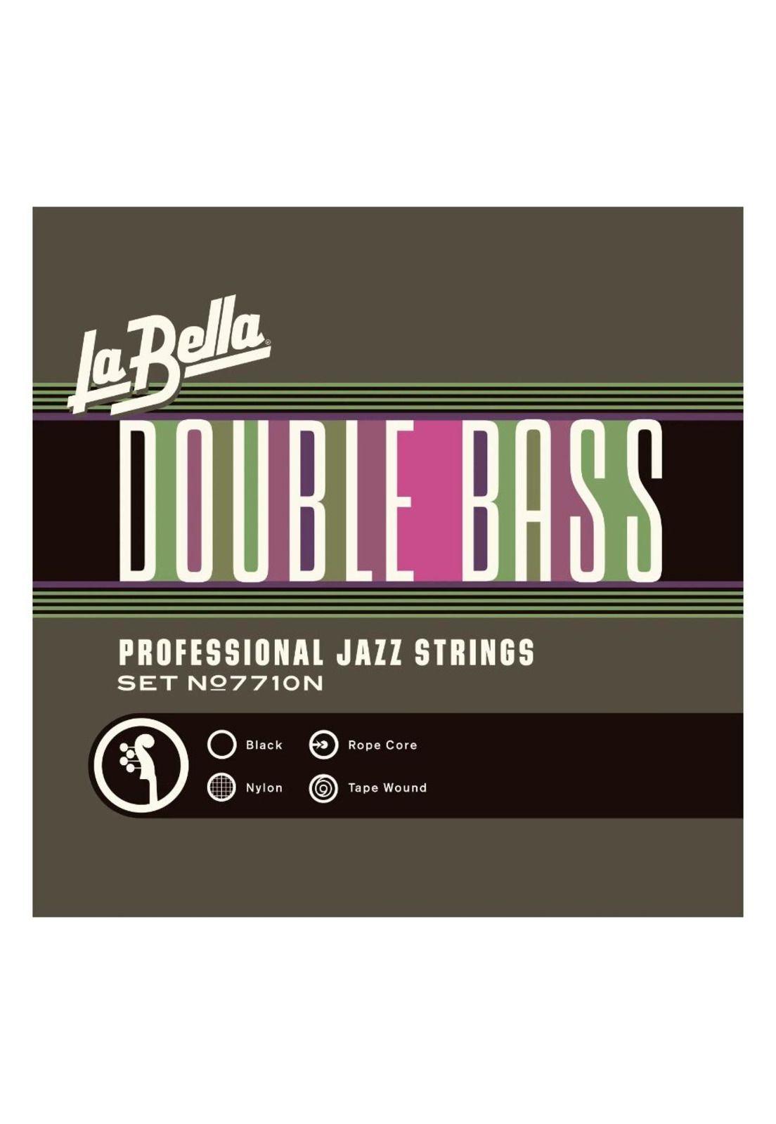 Cuerdas Contrabajo La Bella Double Bass Pro Jazz Strings 7710N-1