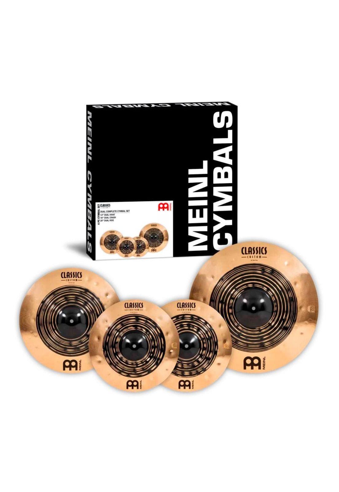 Pack Platillos Meinl Cymbals Classic Custom (Dual) Complete Set (14H, 16C, 20R) CCDU141620-0
