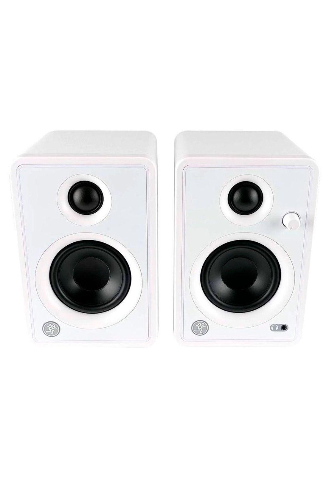 Monitores de Estudio Mackie (Par) 3 50W Blancos (Edicion Ltda) CR3-XLTD-WHT-2