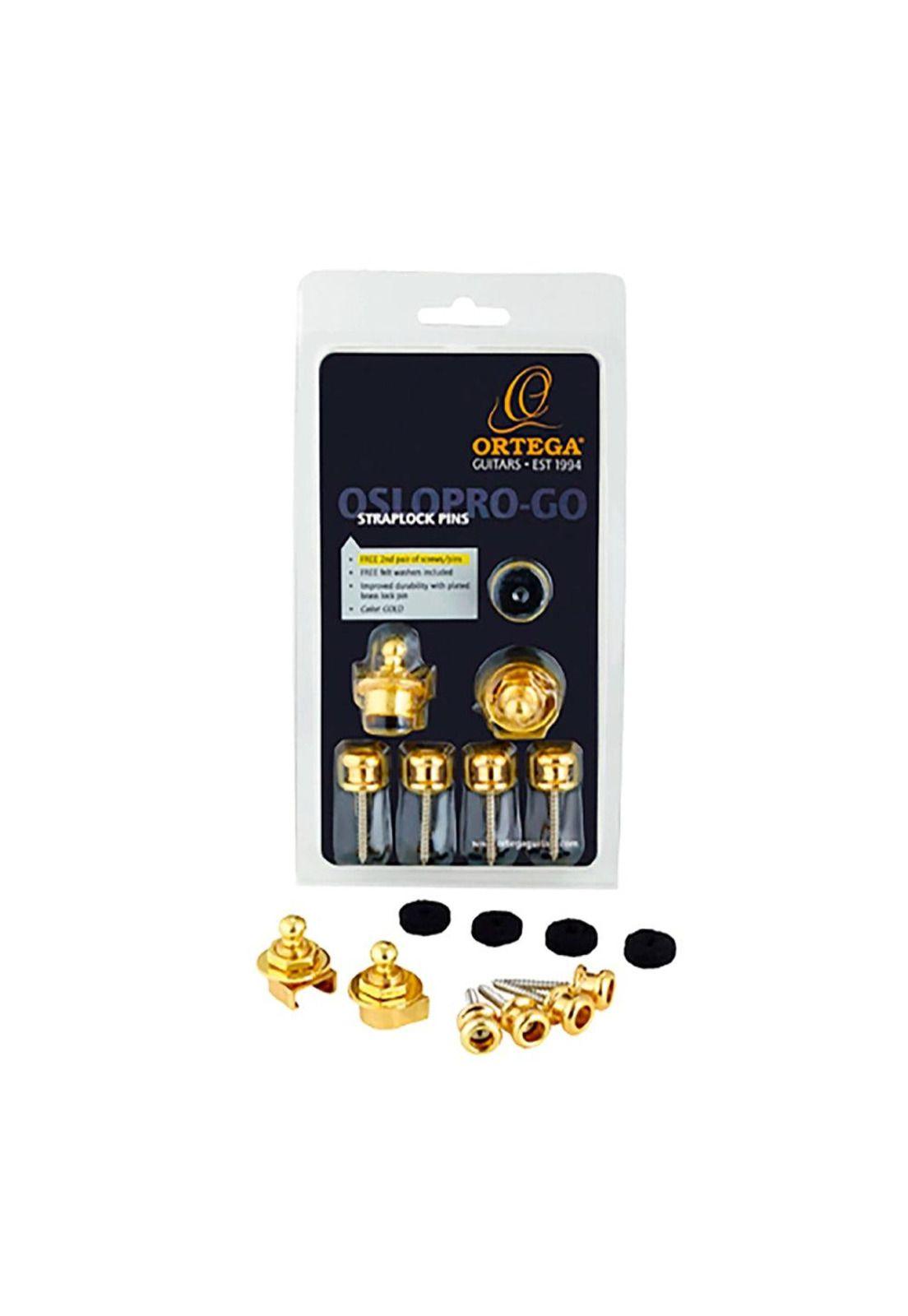 Sistema Seguro Ortega P/Correa Strap Lock (Dorado) OSLOPRO-GO-0