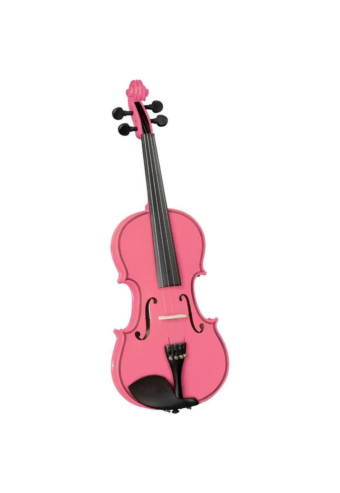 Violín Outfit 1/4 Color:Rosa Hv-100Pk 1/4 Cervini-0