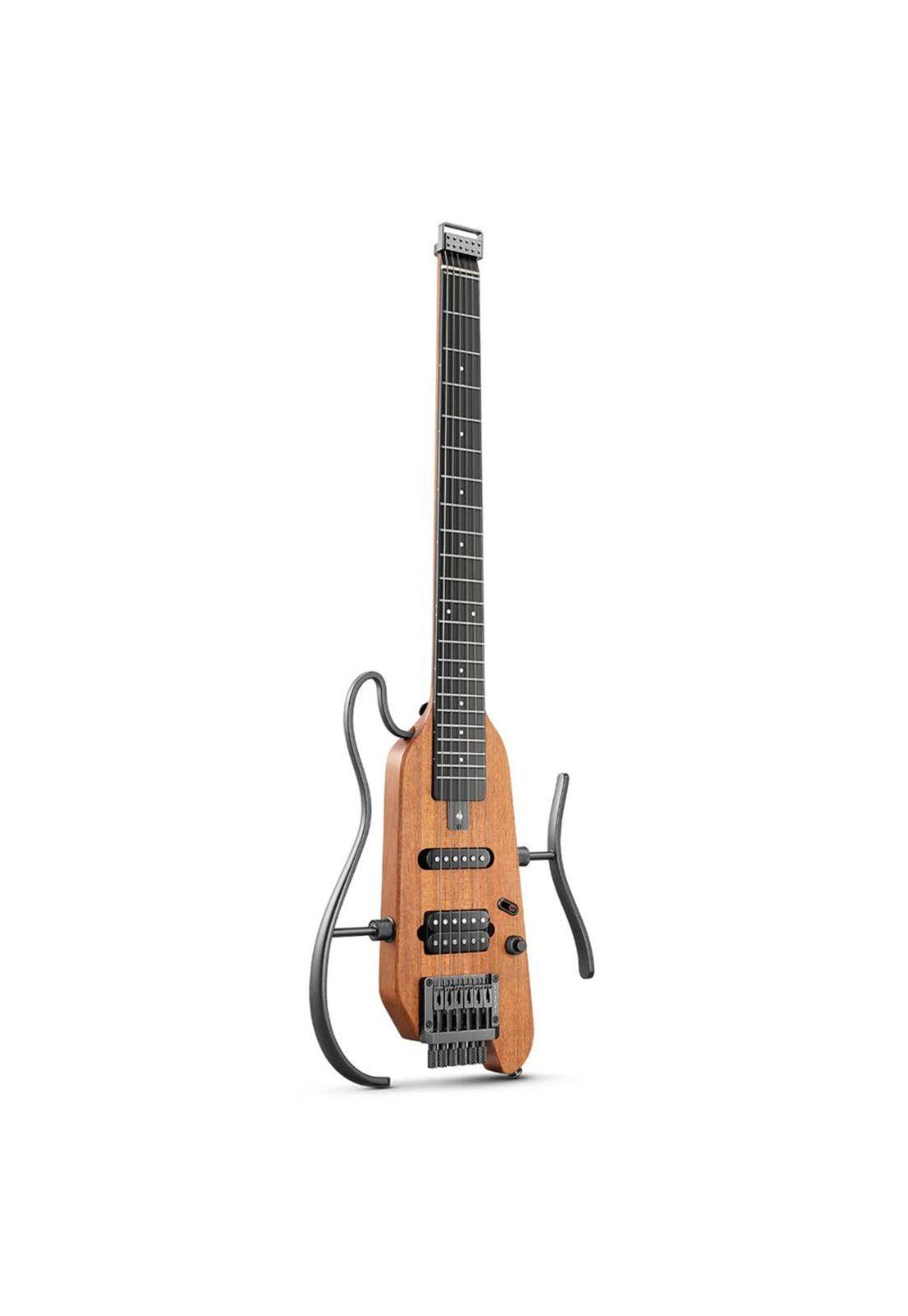 Guitarra Electrica Travel Natural Hush-X Natural Donner-0