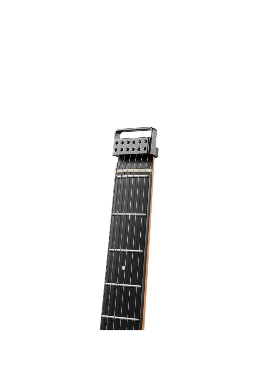 Guitarra Electrica Travel Natural Hush-X Natural Donner-4
