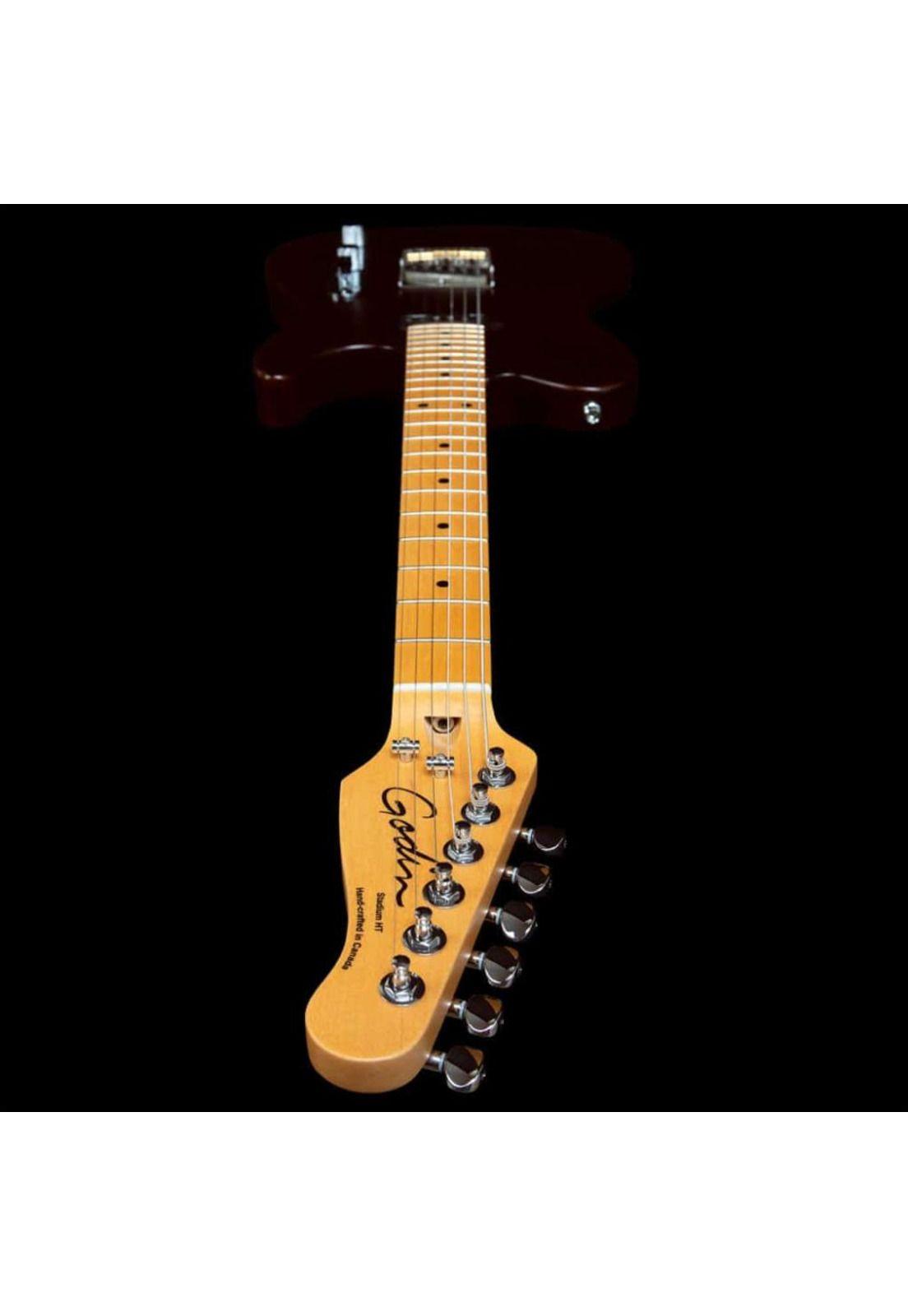 Guitarra Eléctrica Godin Guitars Stadium Ht Havana Brown Mn (049325) Ss 049325-5