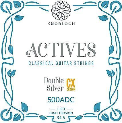 Set de cuerdas Knobloch Actives Carbon CX Tensión alta-500ADC-0