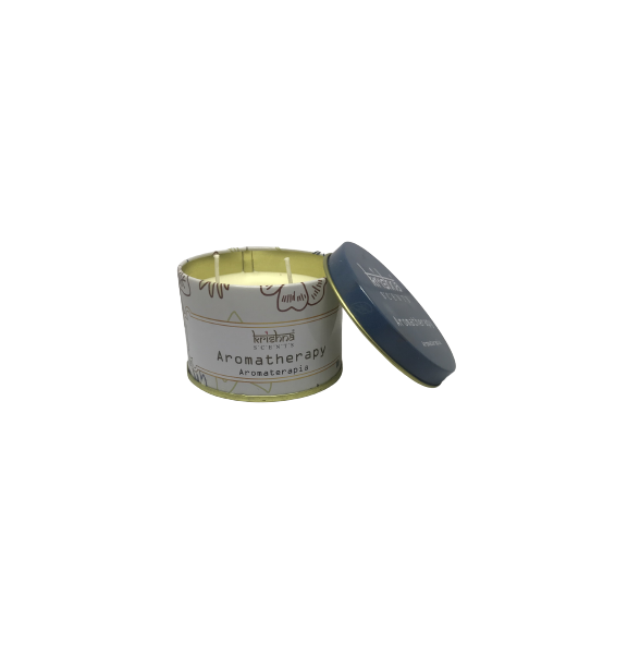 Vela aromatica doble mecha Krishna Aromaterapia-2
