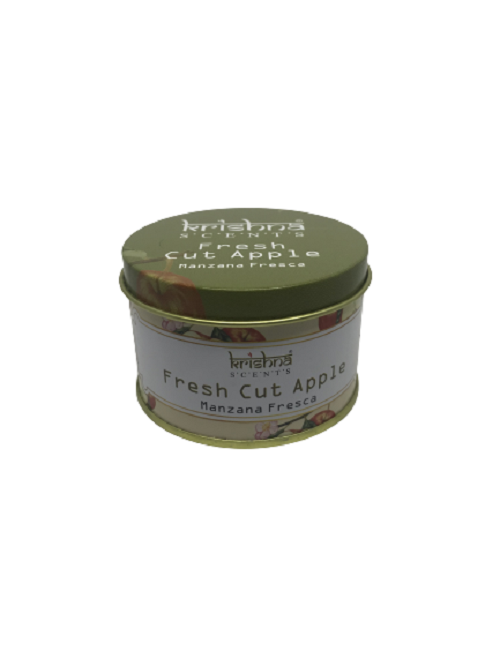 Vela aromatica doble mecha Krishna Manzana Fresca-0