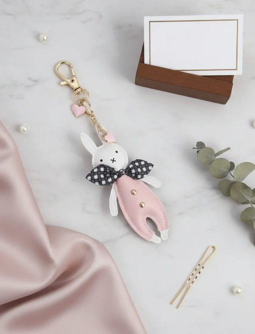 Llavero charm para bolso conejo-3