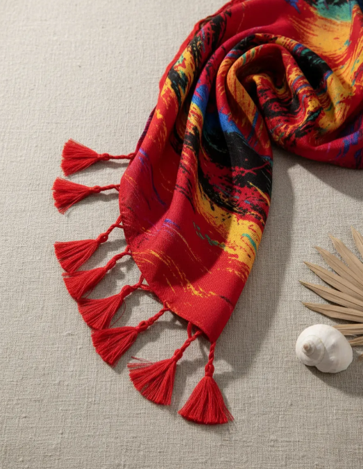 Pareo Estampado multicolor-7