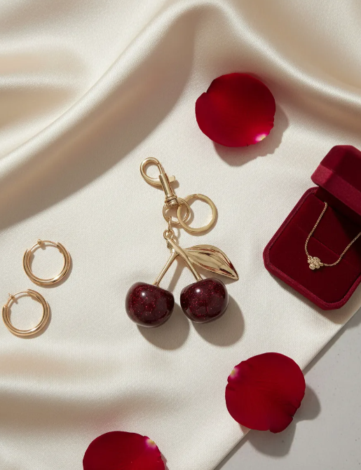 Llavero Charm para Bolso Cherry-3