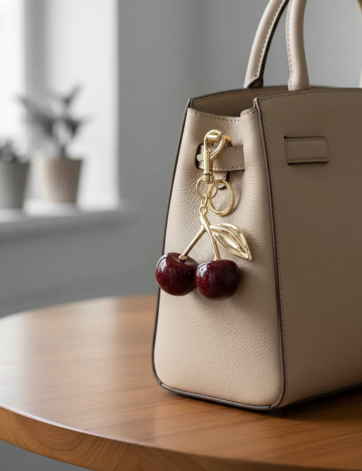 Llavero Charm para Bolso Cherry-4