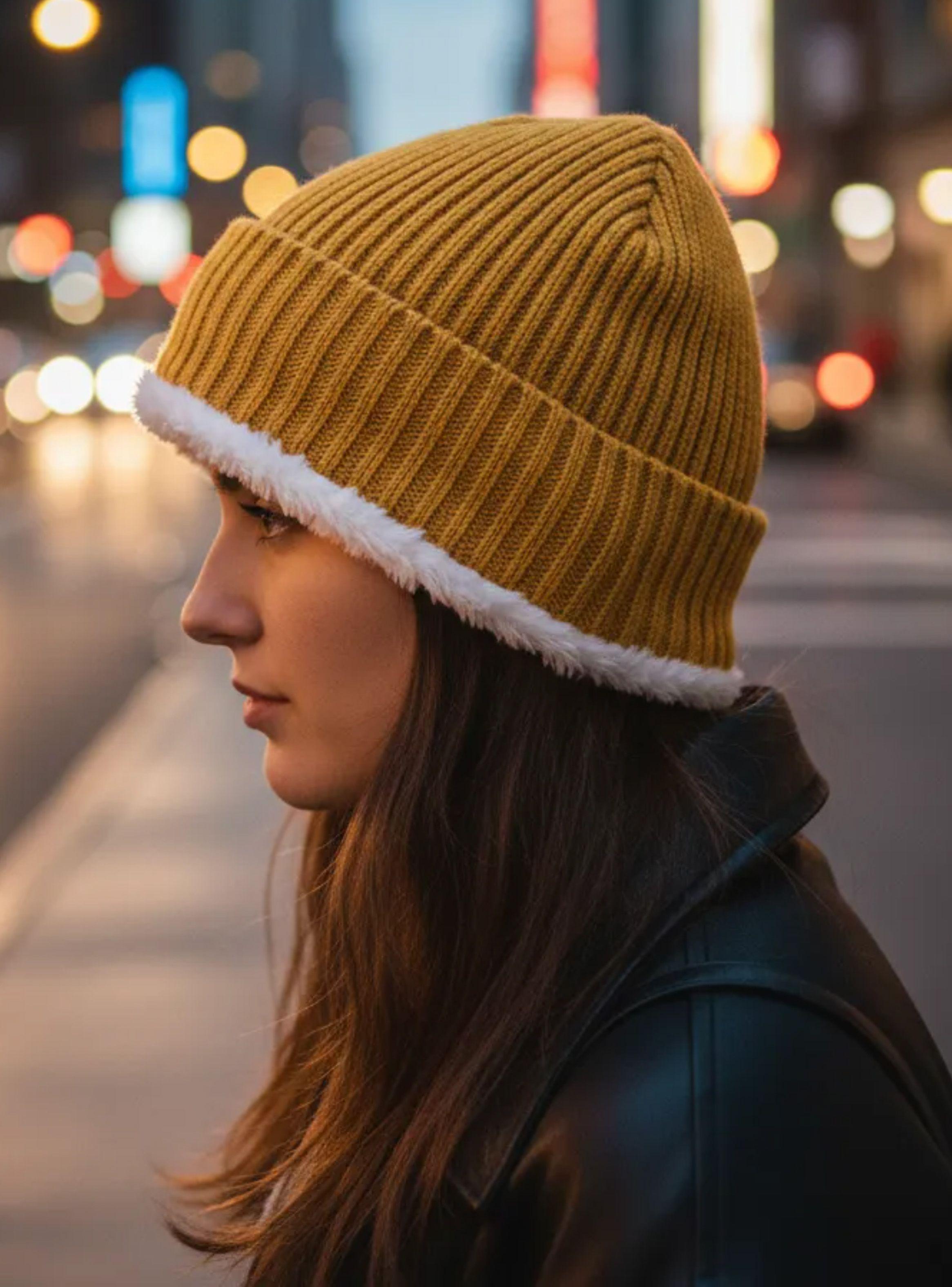 Gorro De Lana Beanie Con Chiporro Otoño 2026-1