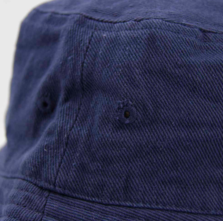 Sombrero Bucket Hat Deflecado azul-2