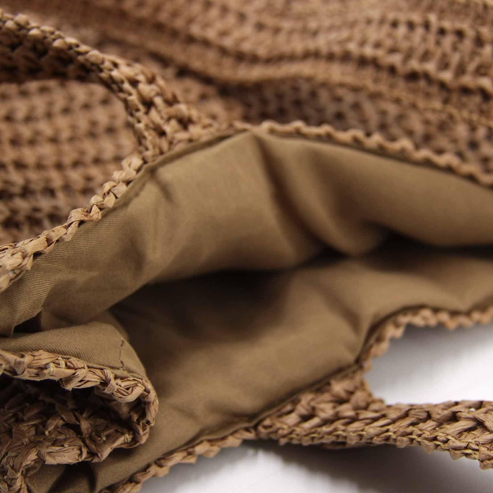 Tote bag Rafia Cafe negro-3