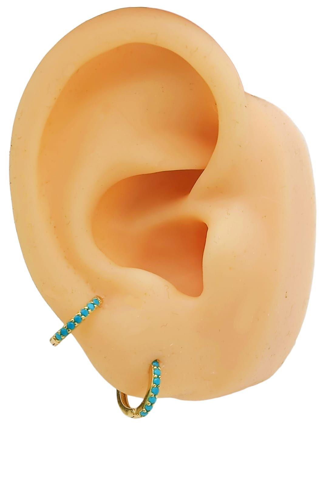 Argollas 8mm modelo Whale Plata fina ley S925-4