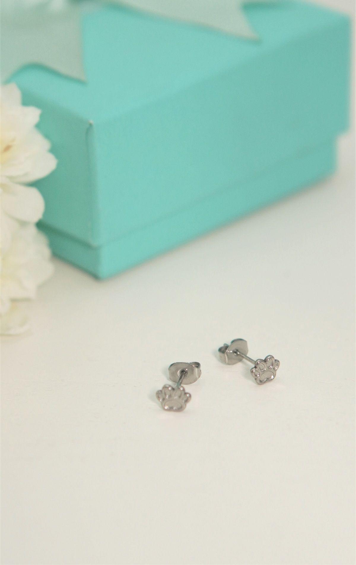 Aros huella de perro gato titanio grado implante-3