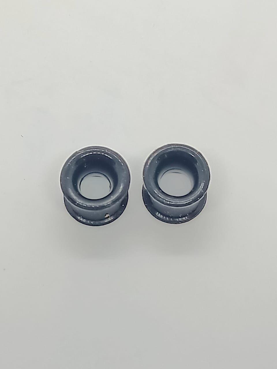 Aros Expansores Oreja 3mm Acampanado Estiradores Silicona-9