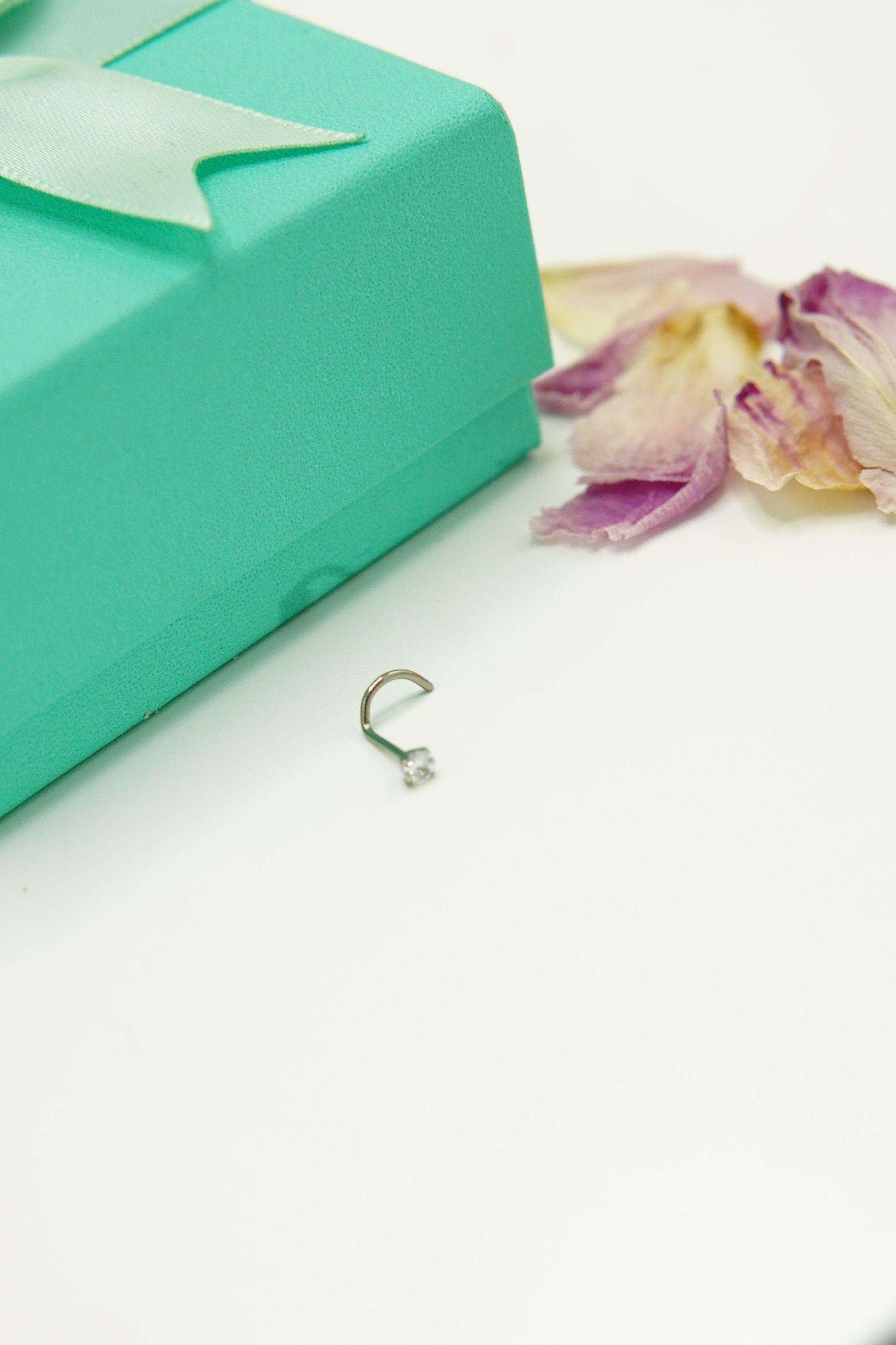 Piercing Nostril 3mm Tipo S Titanio Astm F136 20g Nariz-3