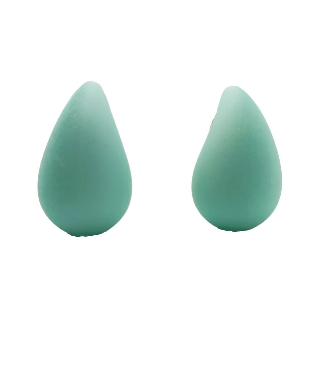 Aros Gota Celeste Earcuff Sin Perforacion Drop -5