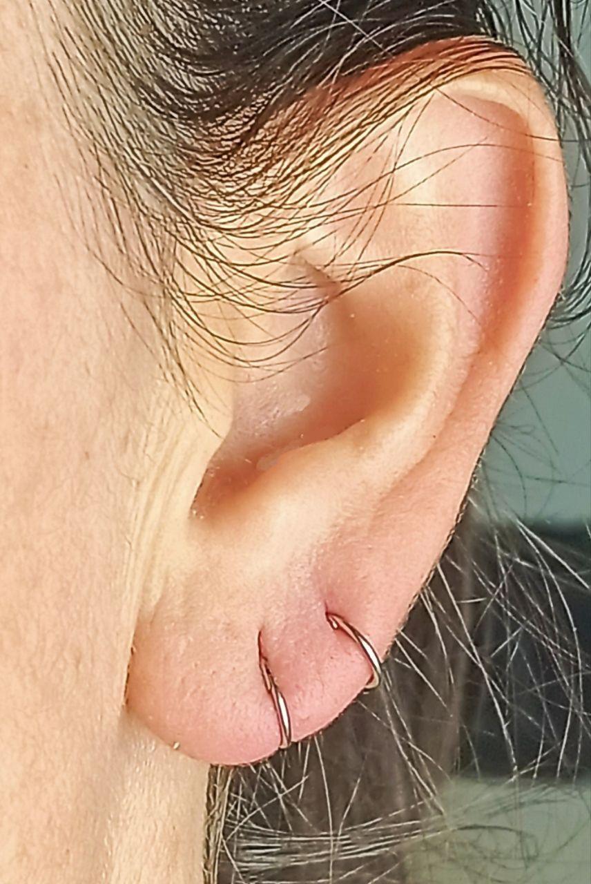 Argollas Clicker 6mm 20g Acero Quirurgico Plateadas Ligeras-3
