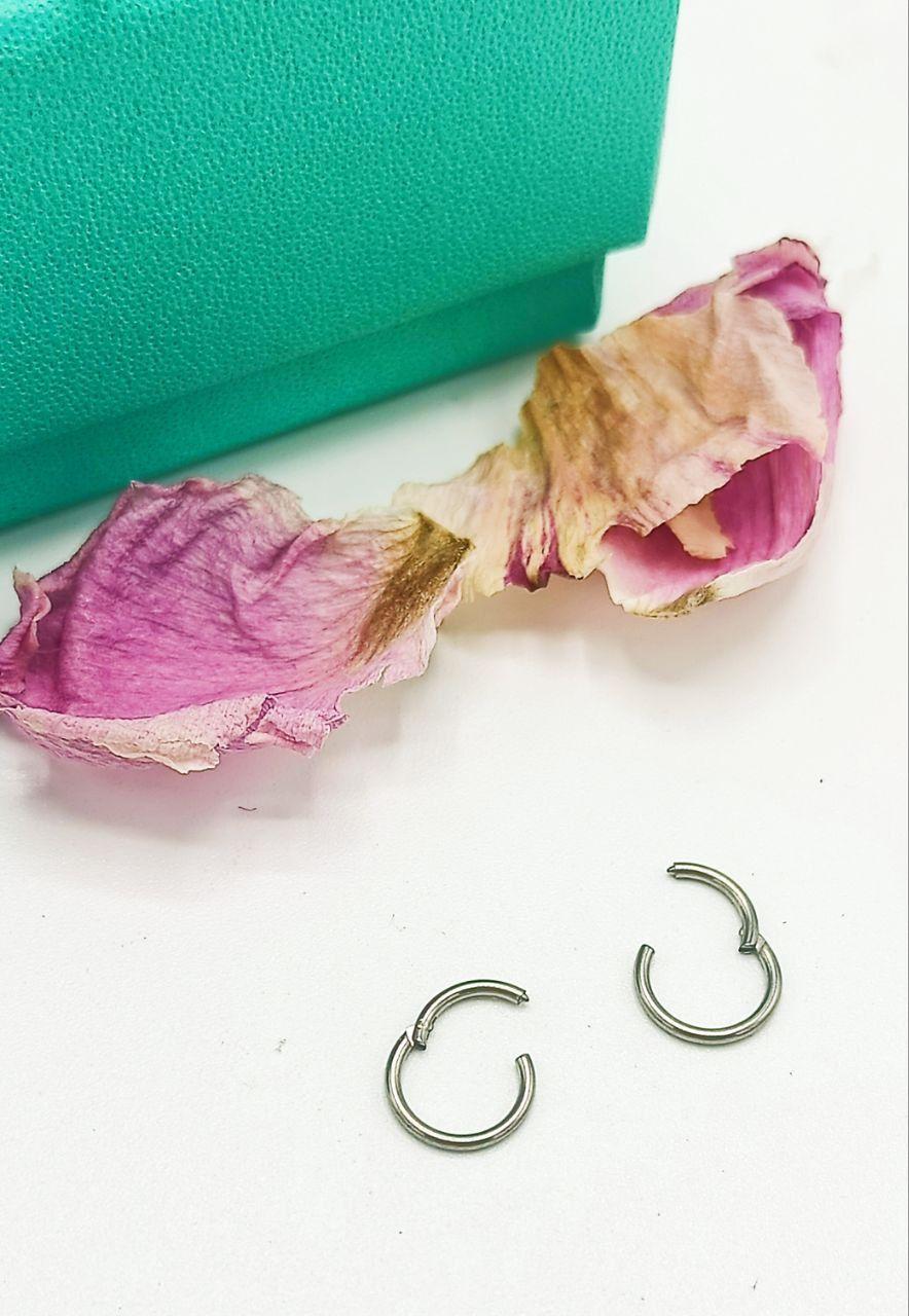 Argollas Clicker 6mm 20g Acero Quirurgico Plateadas Ligeras-4