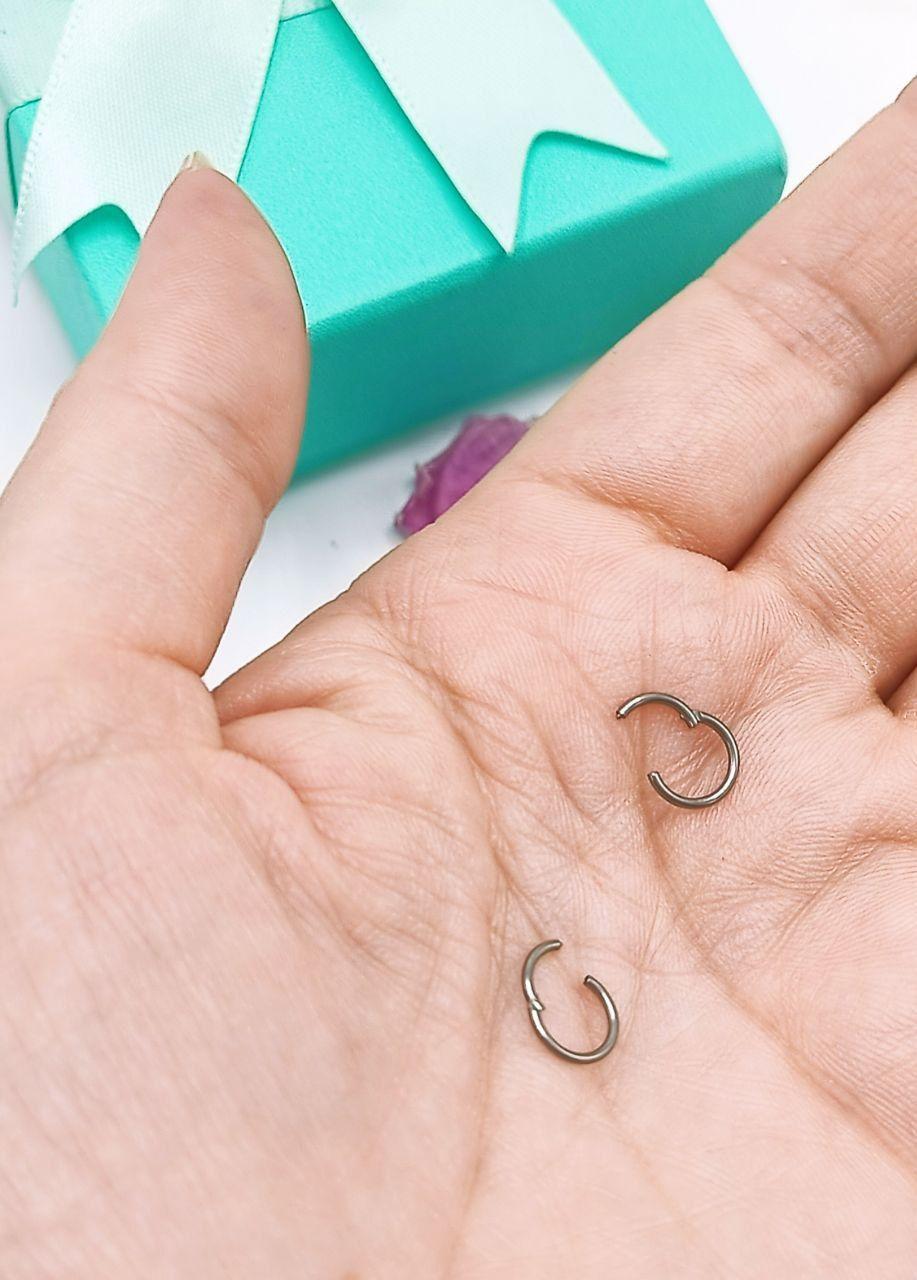 Argollas Clicker 6mm 20g Acero Quirurgico Plateadas Ligeras-5